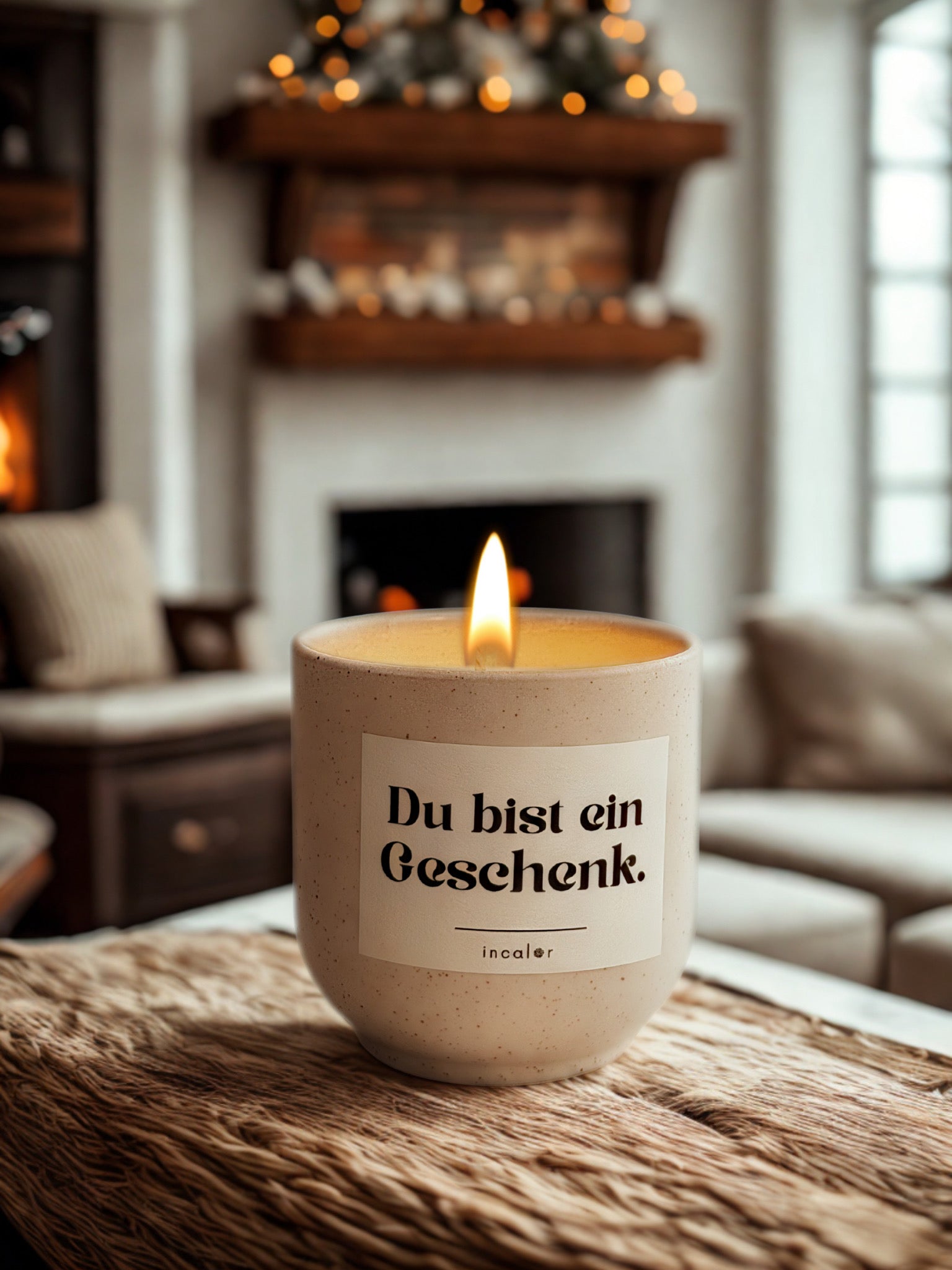 Kerze "Du bist ein Geschenk."