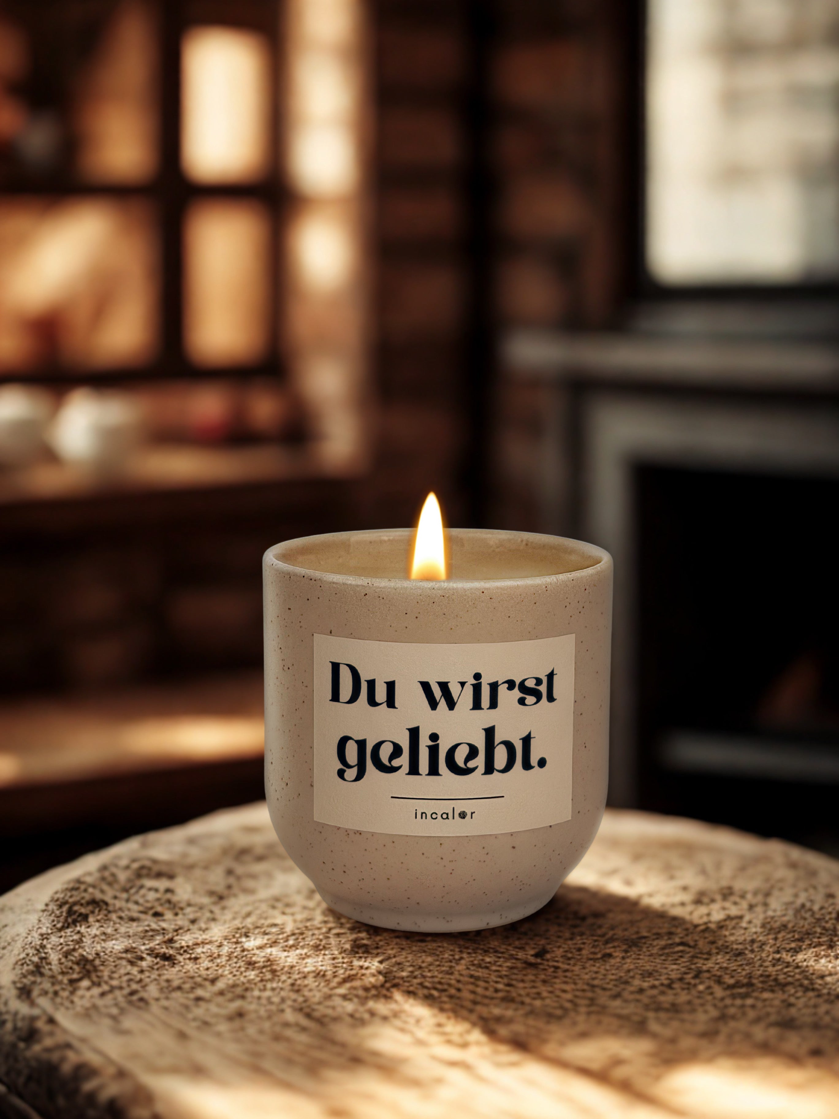 Kerze "Du wirst geliebt."